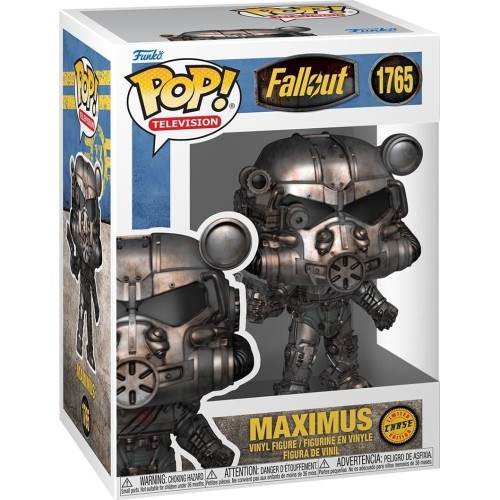 Funko pop! tv: fallout – maximus - 1/6 odds for rare chase variant - fallout tv - 86798 889698867986