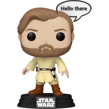 Funko  pop! disney star wars: sayings - obi-wan kenobi 781 bobble-head Συλλεκτική Φιγούρα Βινυλίου 83595 889698835954