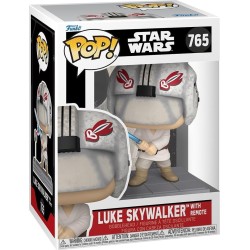 Funko pop! star wars: sws9 - luke skywalker/remote - vinyl collectible figure - g 83798 889698837989