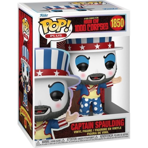 Funko pop! plus: house of a thousand corpses – capt. captain spaulding - house of 86445 889698864459