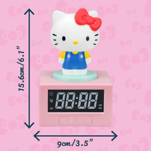 Paladone icons: hello kitty - alarm clock (pp14451hk) PP14451HK 5056577754216