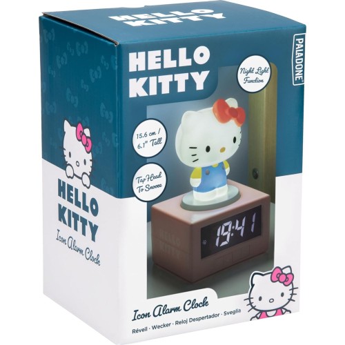 Paladone icons: hello kitty - alarm clock (pp14451hk) PP14451HK 5056577754216