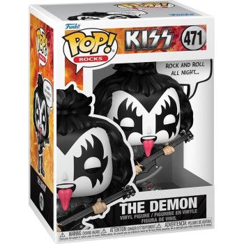 Funko  pop! rocks: kiss - the demon (rock & roll all night) 471 Συλλεκτική Φιγούρα Βινυλίου 84124 889698841245