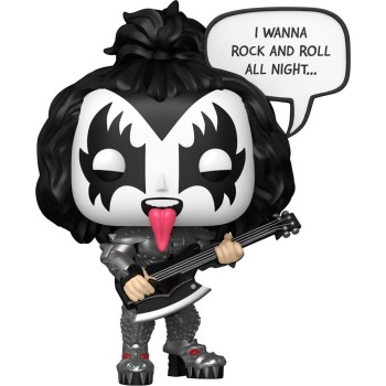 Funko pop! sayings: the demon - randr all night - kiss - collectable vinyl figure 84124 889698841245