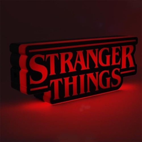 Paladone stranger things shaped logo light, 30cm 11.8 wide wall or desk lamp with us PP10460ST 5055964797232