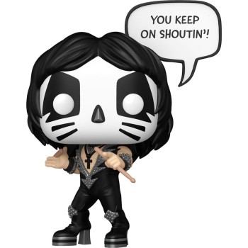 Funko pop! sayings: the catman - randr all night - kiss - collectable vinyl figur 84123 889698841238