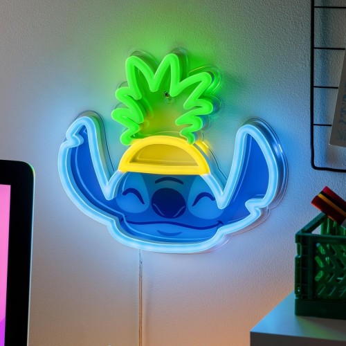 Paladone lilo and stitch pineapple led neon wall light, officially licensed disney l PP14685LSVN 5056577756906