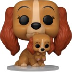 Funko  pop! disney: lady & the tramp (70th anniversary) - lady with puppy 1553 Συλλεκτική Φιγούρα Βινυλίου 83568 889698835688