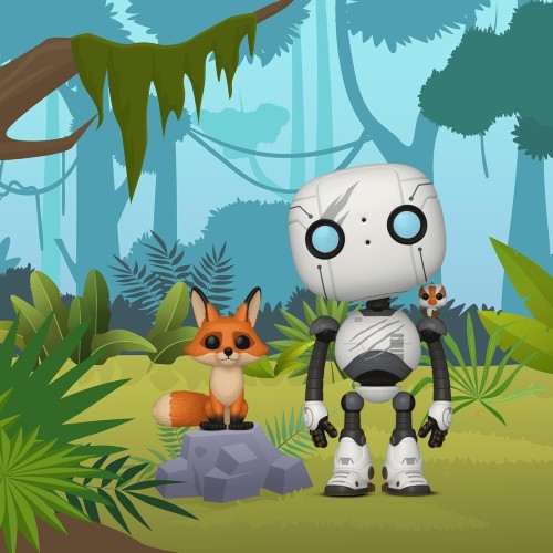 Funko Pop! And Buddy: Wild Robot - Roz With Brightbill And Fink - Vinyl Collectib 89381 889698893817