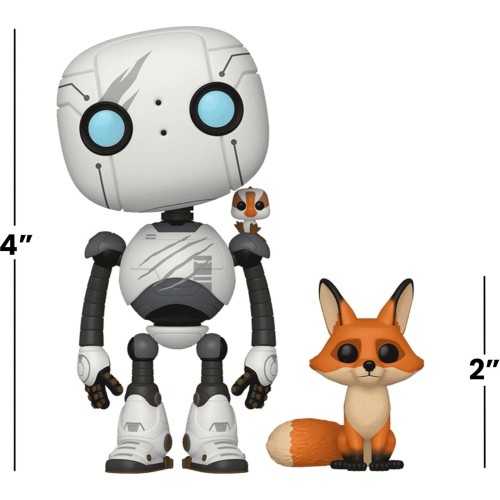 Funko Pop! And Buddy: Wild Robot - Roz With Brightbill And Fink - Vinyl Collectib 89381 889698893817