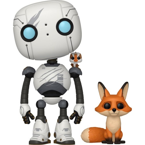 Funko Pop! And Buddy: Wild Robot - Roz With Brightbill And Fink - Vinyl Collectib 89381 889698893817