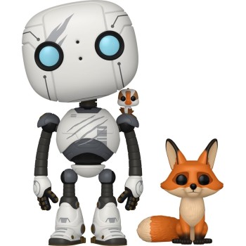 Funko Pop! And Buddy: Wild Robot - Roz With Brightbill And Fink - Vinyl Collectib 89381 889698893817