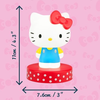 Paladone hello kitty mini icon light, officially licensed sanrio 3d figurine led lam PP14445HK 5056577754155