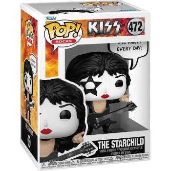 Funko pop! sayings: the starchild - randr all night - kiss - collectable vinyl fi 84126 889698841269