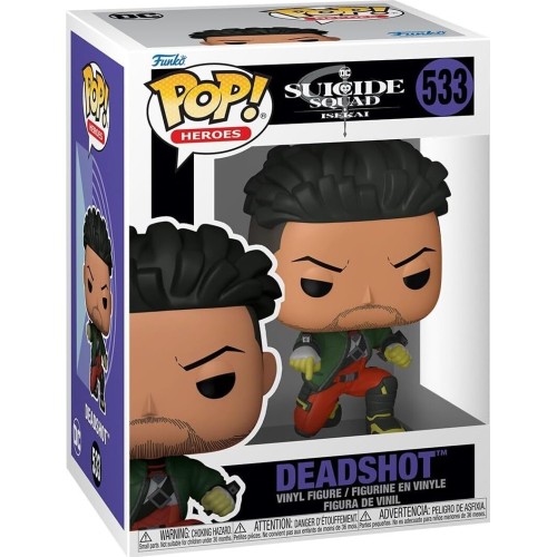 Funko DC Super Heroes  pop! heroes: dc: suicide squad isekai - deadshot 533 Συλλεκτική Φιγούρα Βινυλίου 84131 889698841313