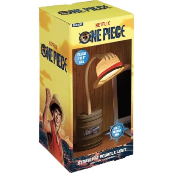 Paladone one piece straw hat posable desk light, officially licensed anime bendable  PP14468OPNF 5056577754384