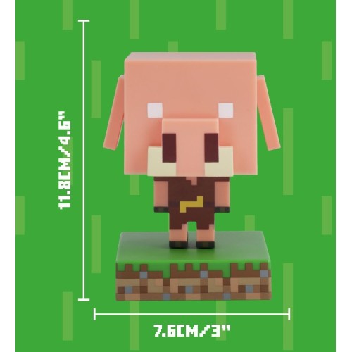 Paladone minecraft piglin mini icon light, officially licensed led lamp for kids bed PP14431MCFID 5056577754018