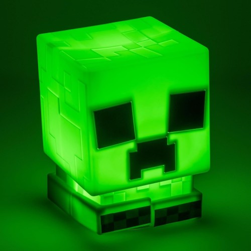 Paladone minecraft creeper squishyglo silicone light, officially licensed cordless a PP14710MCF 5056577757651