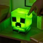 Paladone squishyglo: minecraft - creeper silicone light rechargeable (pp14710mcf) PP14710MCF 5056577757651