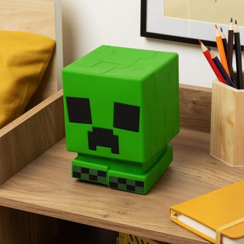 Paladone minecraft creeper squishyglo silicone light, officially licensed cordless a PP14710MCF 5056577757651