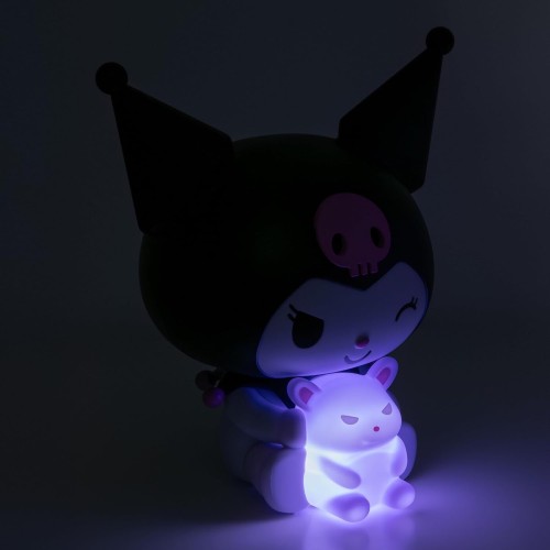 Paladone kuromi globuddies night light, officially licensed sanrio 3d led lamp, batt PP14396KUR 5056577753202