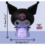 Paladone kuromi globuddies night light, officially licensed sanrio 3d led lamp, batt PP14396KUR 5056577753202