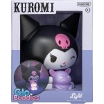 Paladone kuromi globuddies night light, officially licensed sanrio 3d led lamp, batt PP14396KUR 5056577753202