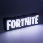 Paladone fortnite rgb colour-changing logo light, officially licensed gaming lamp wi PP14512FO 5056577754841