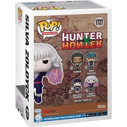 Funko pop! animation: hxh - silva zoldyck - hunter x hunter hxh - collectable vin 80348 889698803489