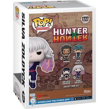 Funko  pop! animation: hunter x hunter - silva zoldyck 1727 Συλλεκτική Φιγούρα Βινυλίου 80348 889698803489