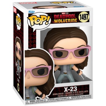 Funko  pop! marvel: deadpool & wolverine - x-23 1497 bobble-head Συλλεκτική Φιγούρα Βινυλίου 84849 889698848497