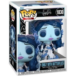 Funko pop! disney movies: corpse bride - emily with butterflies 1830 vinyl figure 86263 889698862639