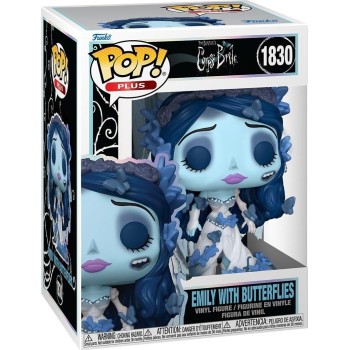 Funko pop! disney movies: corpse bride - emily with butterflies 1830 vinyl figure 86263 889698862639