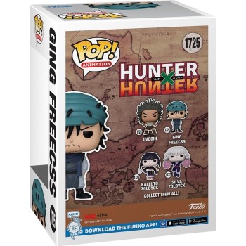 Funko pop! animation: hunter x hunter - ging freecss 1725 vinyl figure 80346 889698803465