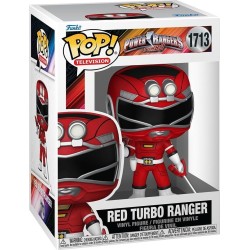 Funko pop! television: power rangers turbo - red turbo ranger 1713 vinyl figure 86270 889698862707