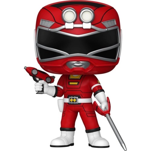 Funko pop! television: power rangers turbo - red turbo ranger 1713 vinyl figure 86270 889698862707
