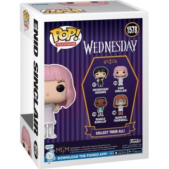 Funko pop! television: wednesday - enid sinclair 1578 vinyl figure 83315 889698833158