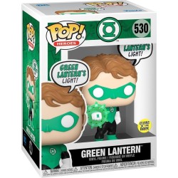 Funko pop! heroes: dc - green lantern (beware) (glows in the dark) 530 vinyl figure 82765 889698827652