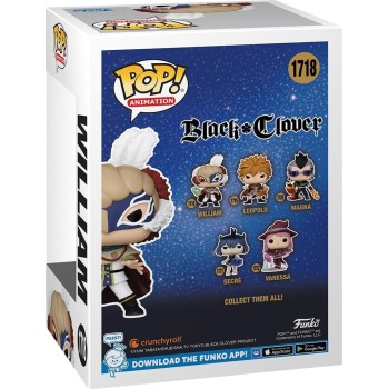 Funko  pop! animation: black clover - william 1718 Συλλεκτική Φιγούρα Βινυλίου 59241 889698592413