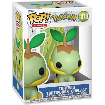 Funko  pop! games: pokemon - turtwig tortipouss/chelast 1078 Συλλεκτική Φιγούρα Βινυλίου 86364 889698863643