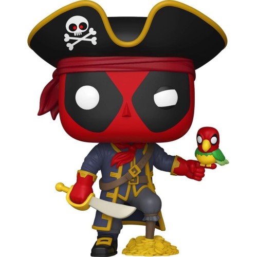 Funko Marvel Avengers  pop! plus: deadpool - deadpool as long john silver 1493 bobble-head Συλλεκτική Φιγούρα Βινυλίου 83986 889