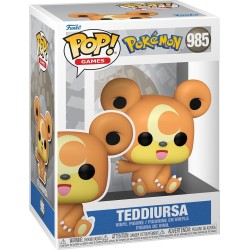 Funko  pop! games: pokemon - teddiursa 985 Συλλεκτική Φιγούρα Βινυλίου 70936 889698709361