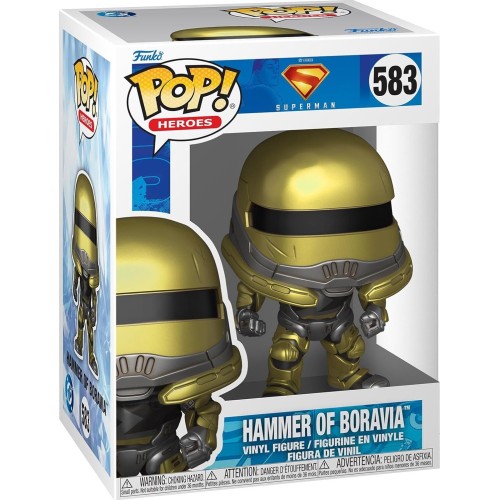 DC Superman Funko pop! heroes: superman - hammer of boravia* 583 vinyl figure 86643 889698866439