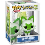 Funko pop! games: pokemon - sprigatito 984 vinyl figure 75191 889698751919