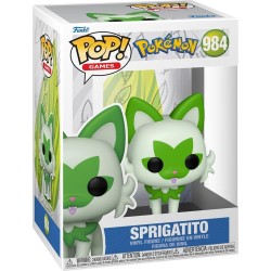 Funko  pop! games: pokemon - sprigatito 984 Συλλεκτική Φιγούρα Βινυλίου 75191 889698751919