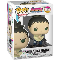Funko pop! animation: boruto - shikadai nara 1653 vinyl figure 75600 889698756006