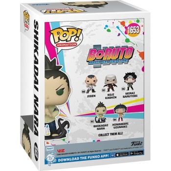 Funko  pop! animation: boruto - shikadai nara 1653 Συλλεκτική Φιγούρα Βινυλίου 75600 889698756006