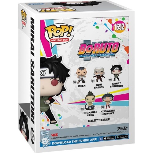 Funko  pop! animation: boruto - mirai sarutobi 1652 Συλλεκτική Φιγούρα Βινυλίου 75599 889698755993