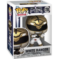 Funko pop! movies: mighty morphin power rangers the movie - white ranger 1780 vinyl figure 81198 889698811989