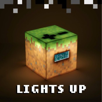 Paladone: minecraft - alarm clock (pp6733mcf) PP6733MCF 5055964743802